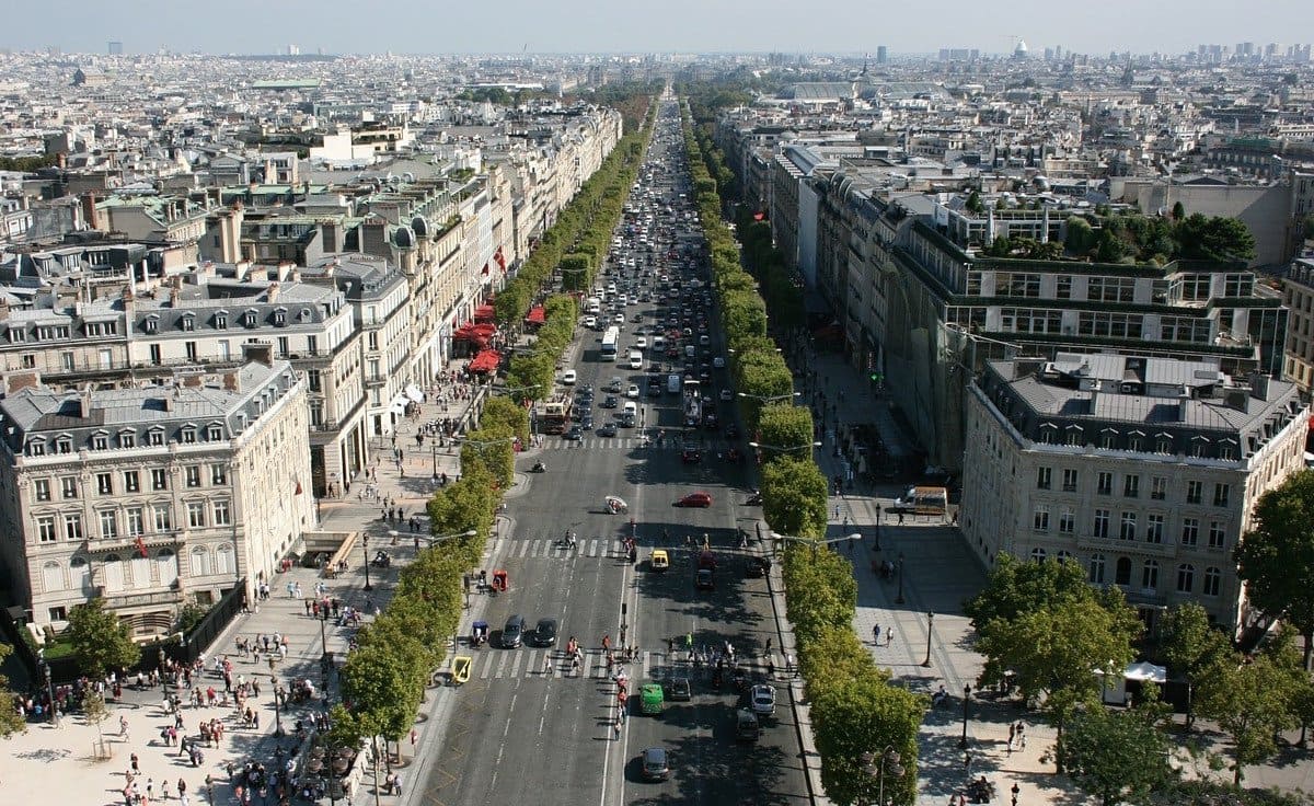 The Champs-Elysées Becomes the Most Beautiful Avenue in the World